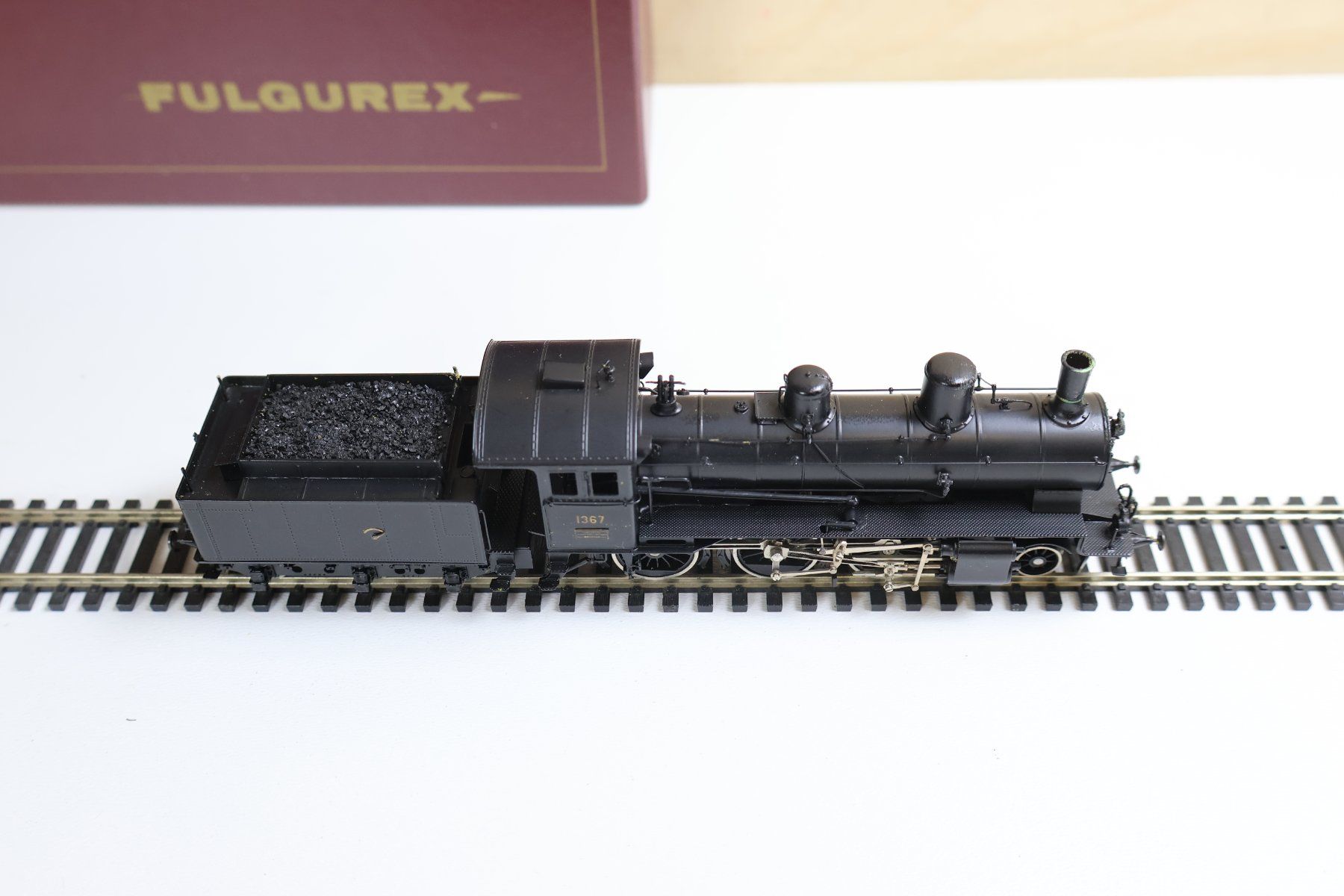 Fulgurex Modelleisenbahnen: Fulgurex SBB Dampflok B 3/4 H0 DC 1367 - Messing – Gebraucht aus Winterthur von Monstera 3