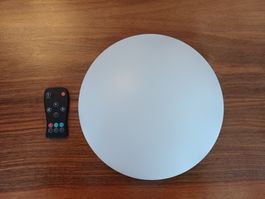 Dimmbare LED Deckenleuchte rund mit Fernbedienung