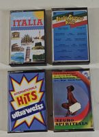 Musikkassetten Sammlung: Italo Hits, Spirituals. (nov627)