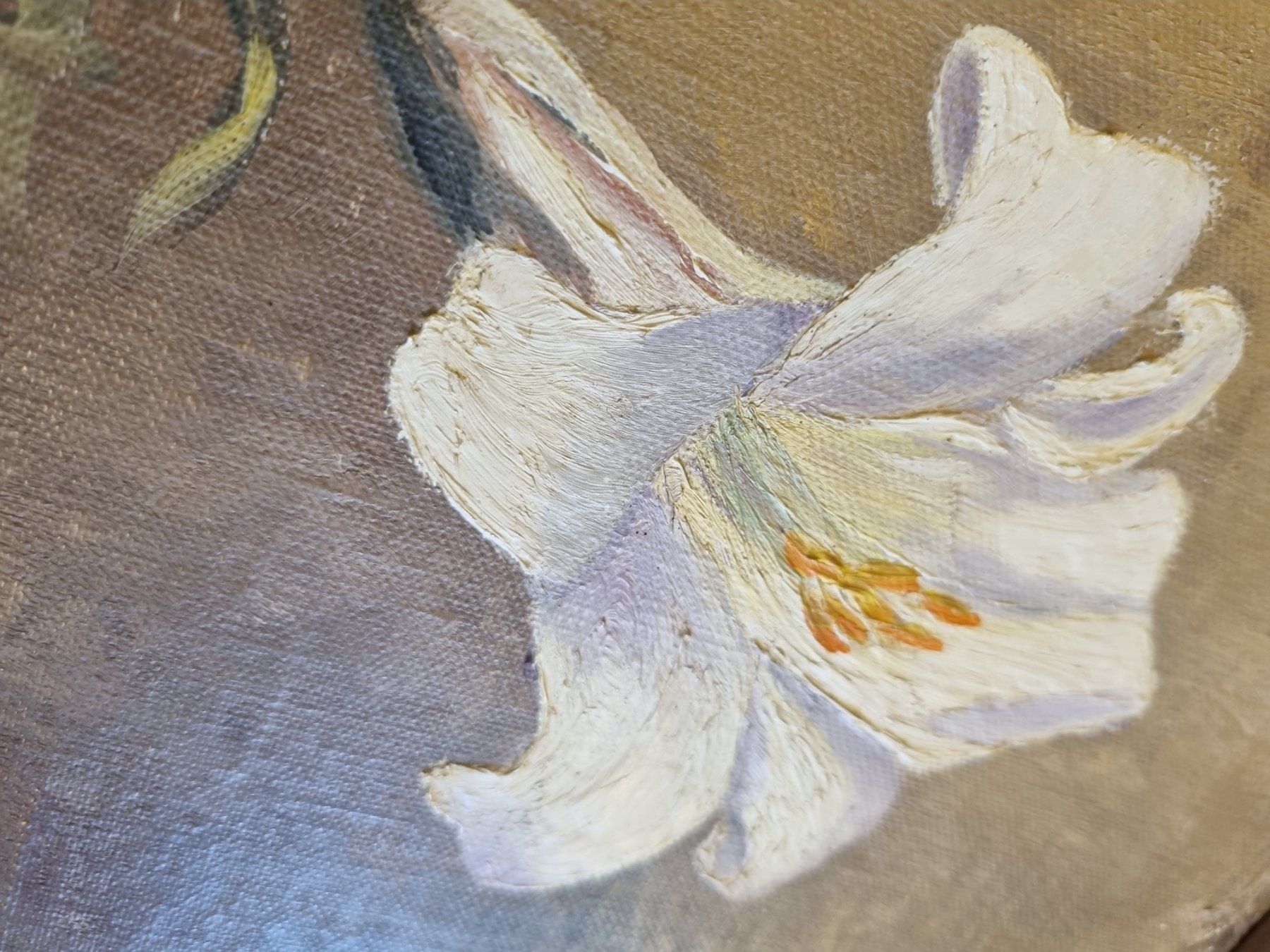 Dipinti: Ölgemälde Blumenstillleben sign. Bühler 1941 – Usato da Scharnachtal venduto da devin03 8