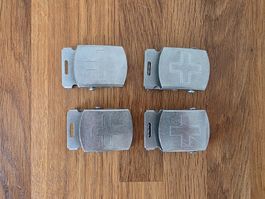 4x Schnallen Armeegurt, gebraucht.