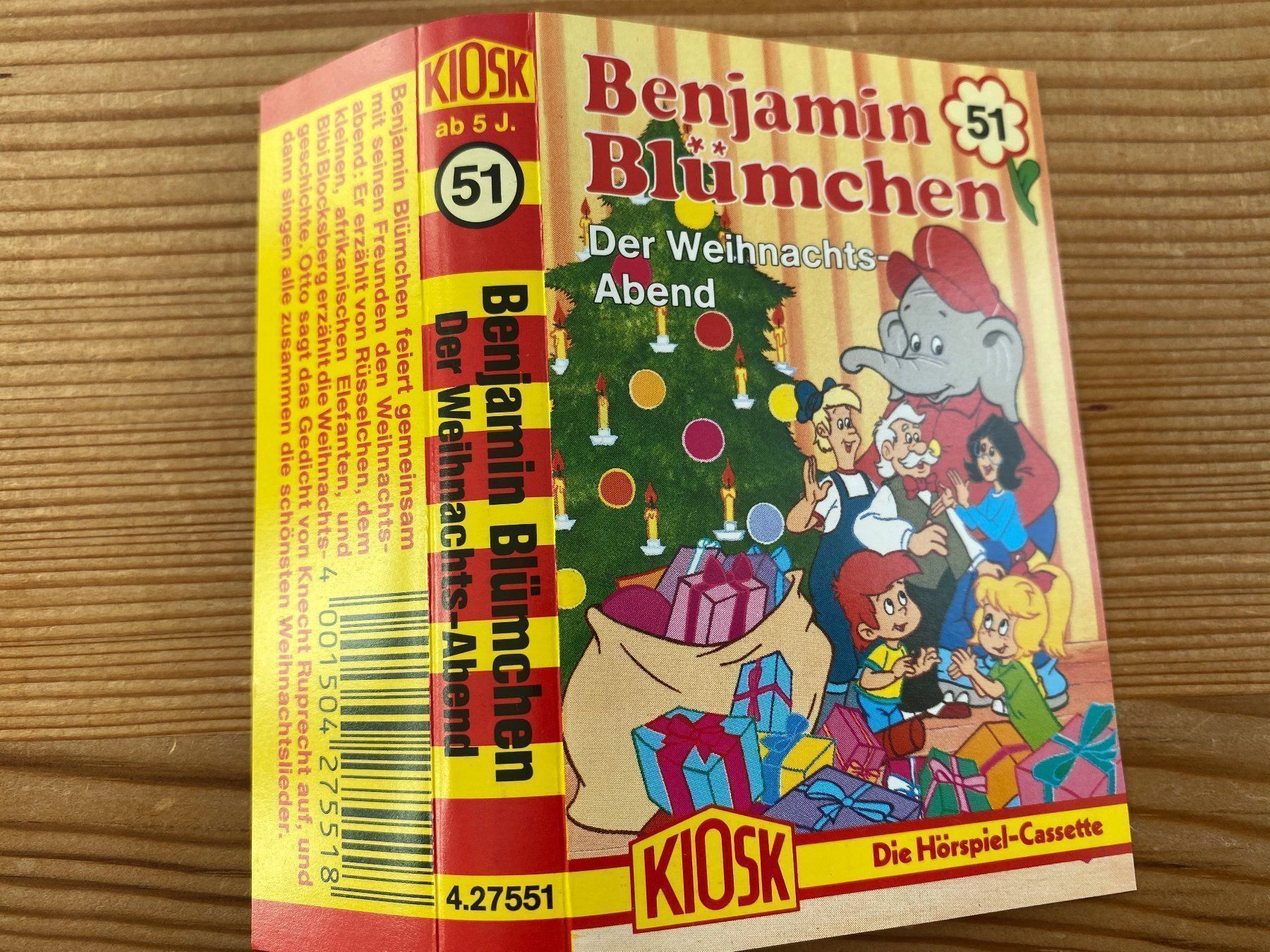 Musicassette: Kassette – Benjamin Blumchen (51) – Usato da St.Gallen venduto da kingsamas 3