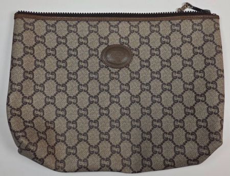 Gucci Clutch Limited braun GG Canvas