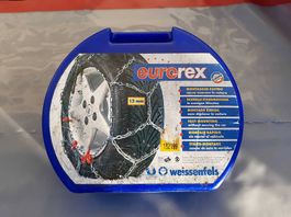 Catene da neve Eurorex Weißenfels 12 mm, nuove, 14-16", -50%