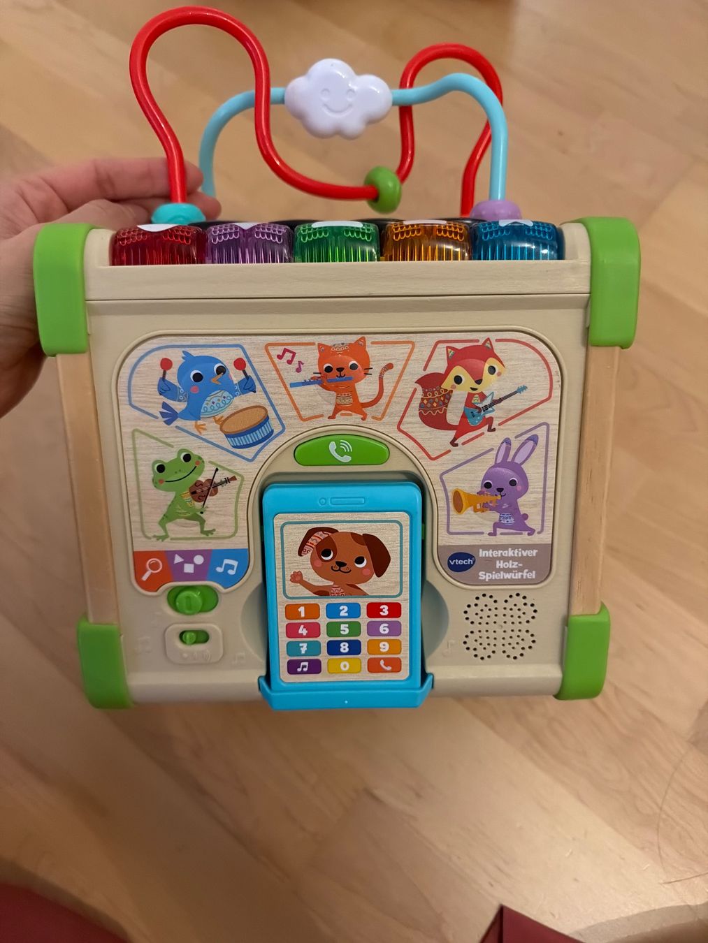 Vtech Giocattoli: VTech Interaktiver Spielwürfel – Usato da Zürich venduto da RBol29