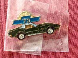 '73 Corvette Pin, seltene Sammlerstück, Top Zustand!