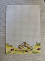 A5 2x Diddlblatt Tiger rennt Diddl selten