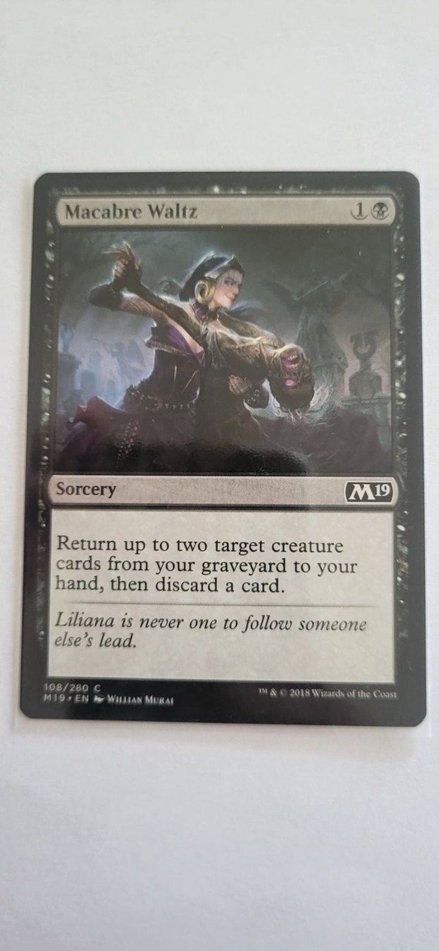 Magic The Gathering Carte collezionabili: MTG - Macabre Waltz – Usato da Münsingen venduto da Heroism2010