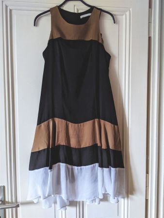 LAUREN VIDAL : Robe d'été colour block S-M