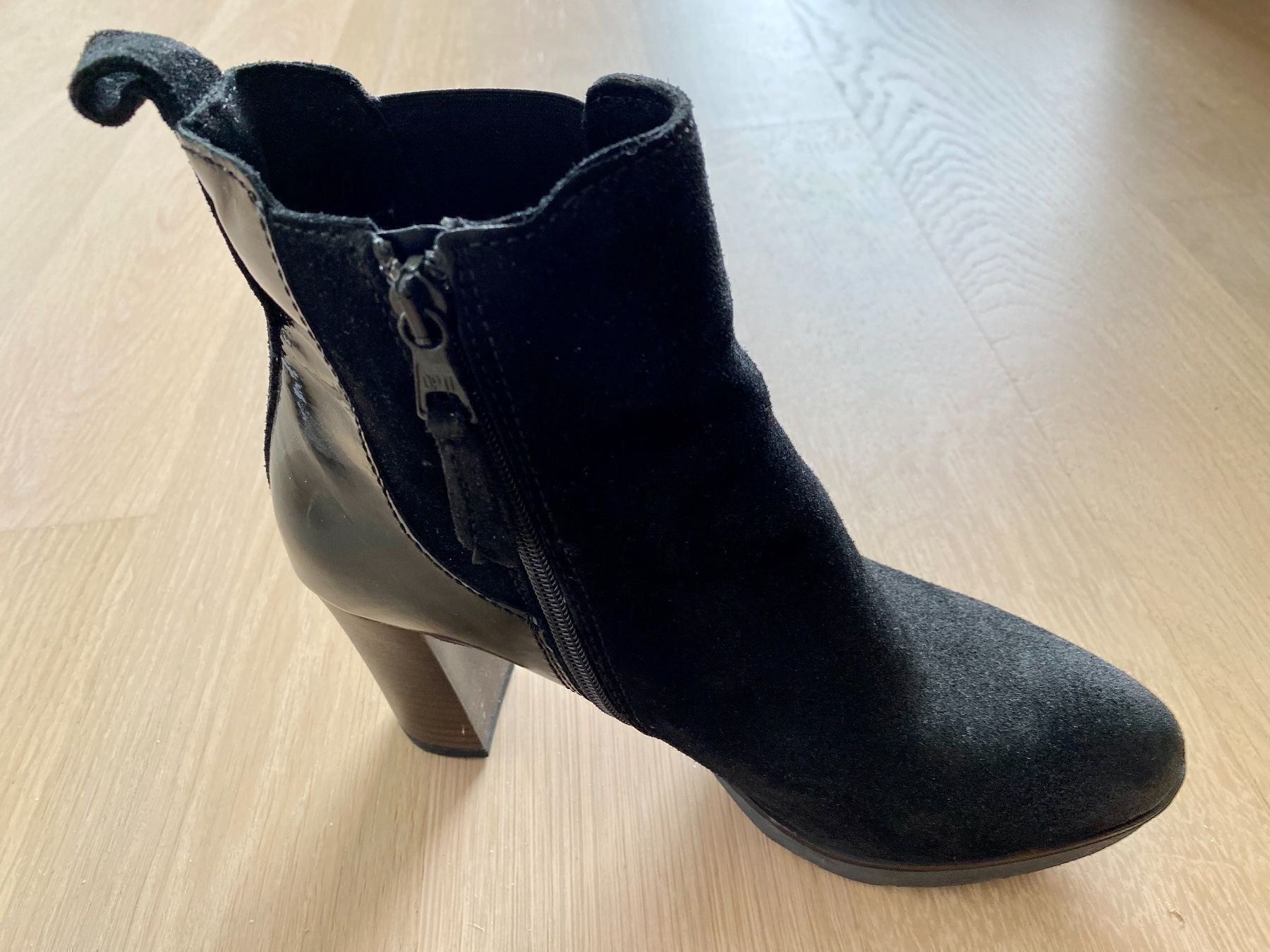 Damenschuhe: Stiefeletten Sienna, Grösse 38, schwarz – Neu (gemäss Beschreibung) aus Amriswil von Apfelfreak 2