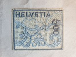 Gestickte SONDER-BRIEFMARKE, CHF 5.00