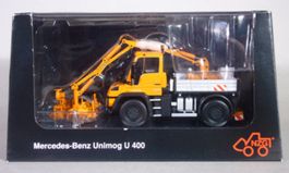 NZG (D) 9101 1:50 MERCEDES BENZ Unimog U400 orange