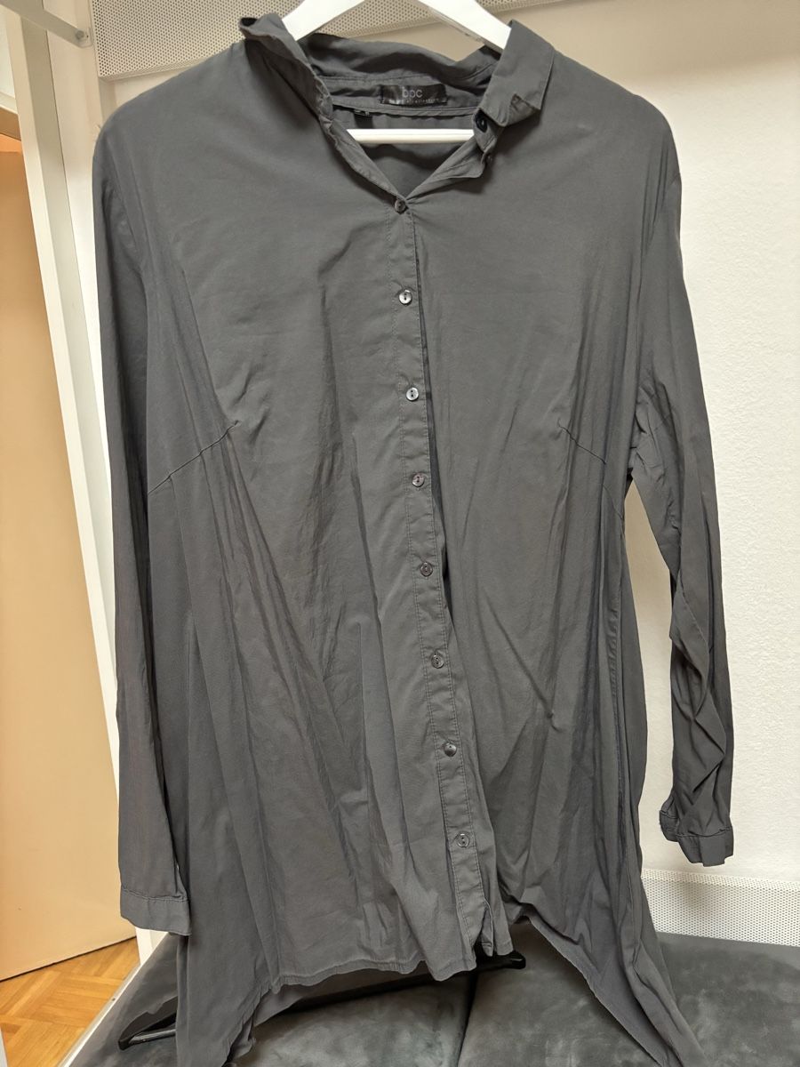 Camicette: BPC Bluse, Langarm, Gr. 50, Anthrazit – Usato da Aesch BL venduto da Jelu20
