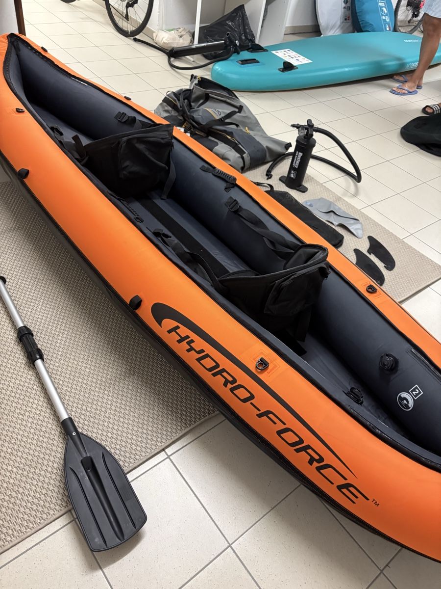 Bestway Boote: Inflatable Kayak Hydro Force Orange 2-Person – Neu (gemäss Beschreibung) aus Küsnacht ZH von las_w8st 2