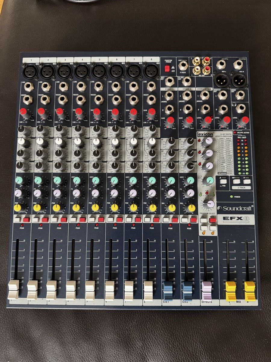 Soundcraft Platines de mixage: Soundcraft EFX8 - Mischpult – D'occasion à Zürich par 1cut2