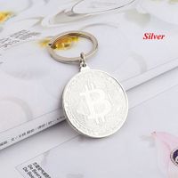 Schlüssel anhänge BITCOIN Krypto Münze S. Neu 40 x 1,5mm