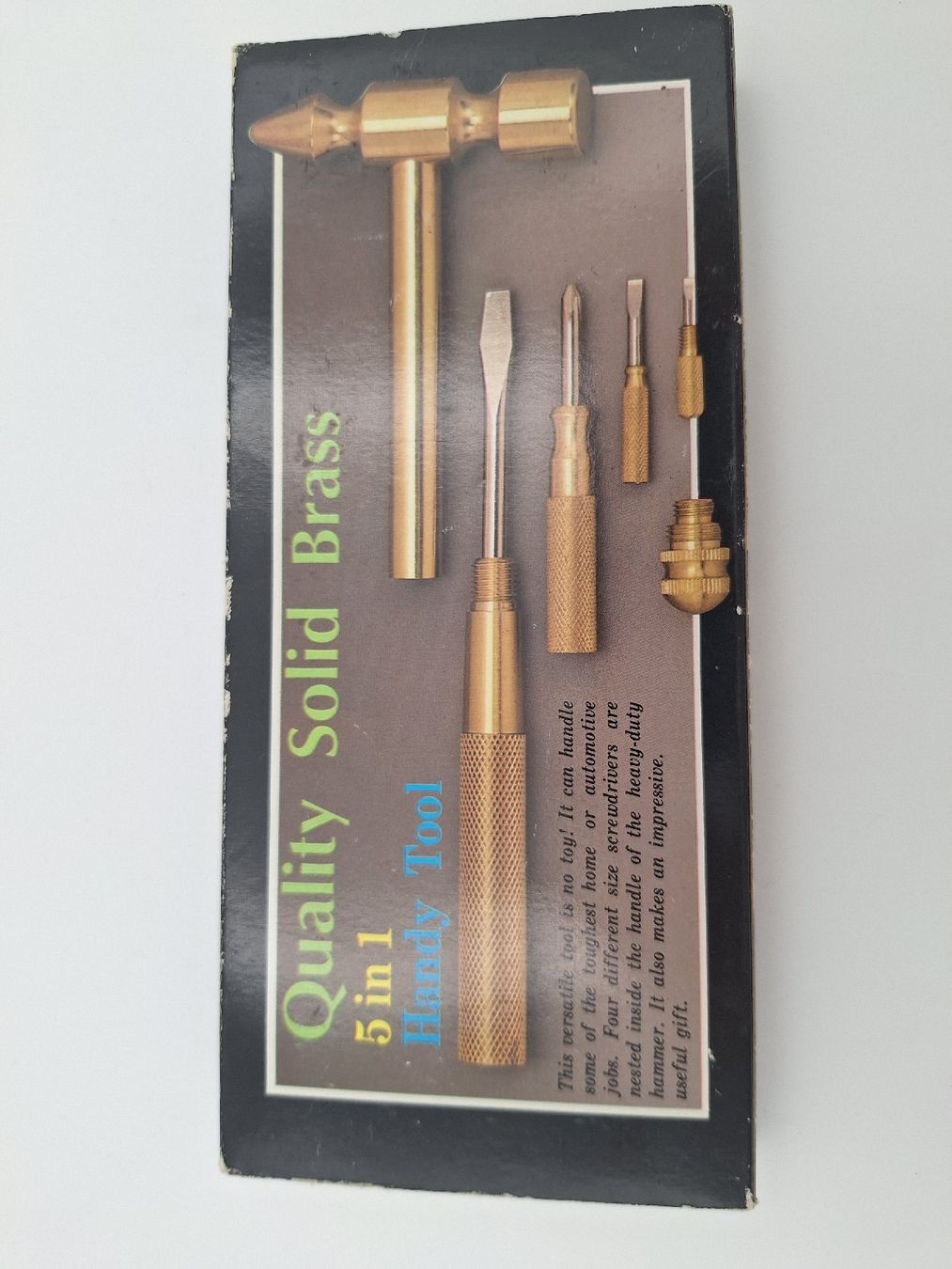 Tous les outils: 5in1 Handy Tool Paper Weight Super Solid Brass – Neuf (Voir description) à Horw par lee_mml6 2