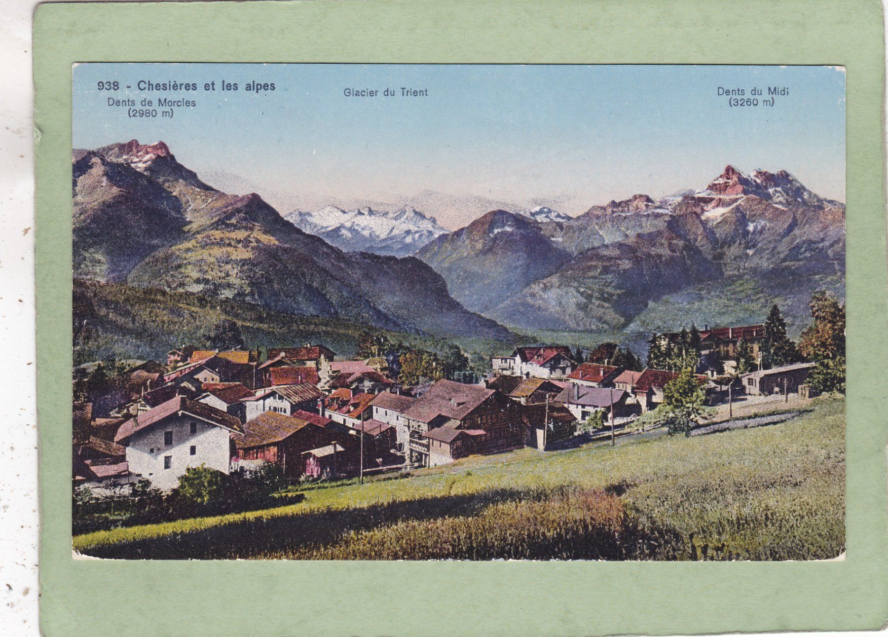 Cartes postales: Chesières – D'occasion à Herisau par Lisegrat2008