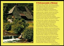 AK O Schwarzwald, o Heimat
