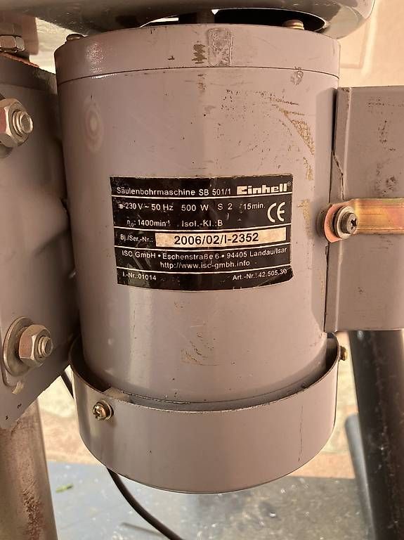 Trapani: Trapano a colonna Einhell SB 501/1 – Usato da Origlio venduto da Zeto.81 3