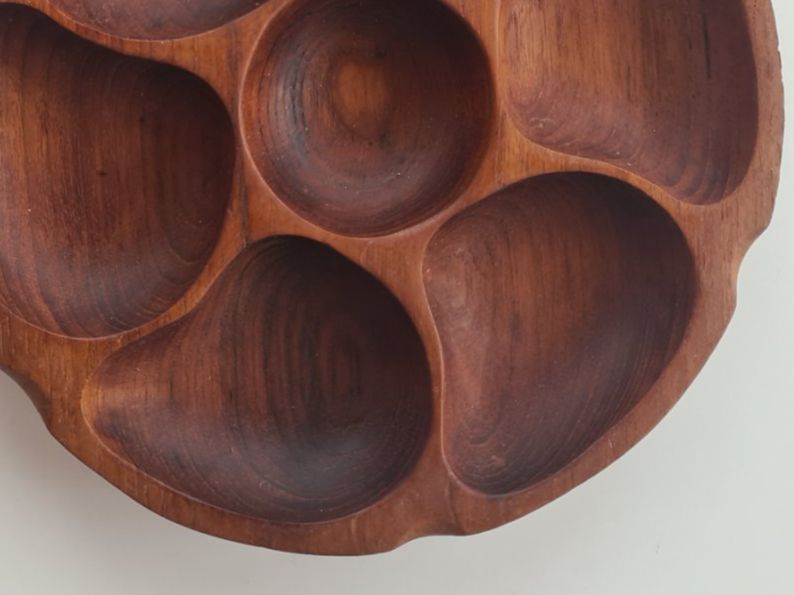 Piatti: Teller Rustikale Holzschale, Vintage,Teak cm 25 – Usato da Aldesago venduto da ant_zk5q 8