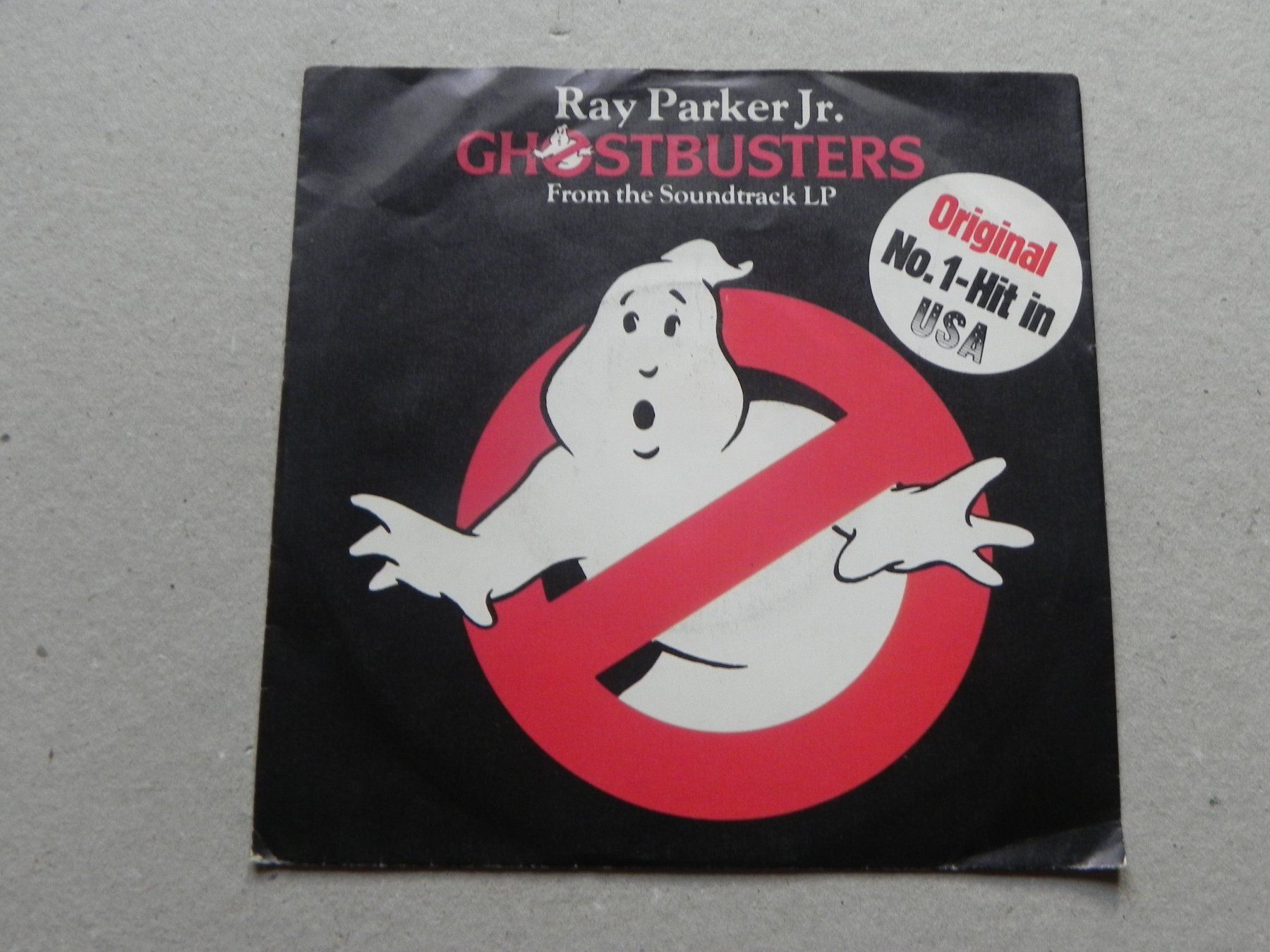 Dischi in vinile: Single 7"  Rock Pop Soundtrack Top Hit Ghostbuster 1984 – Usato da Siebnen venduto da krimsie
