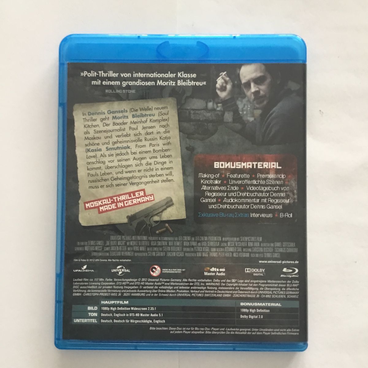 Tutti i DVDs: Die Vierte Macht - Blu Ray Neu Wertig – Nuovo (secondo la descrizione) da Blauen venduto da berlingo65 1