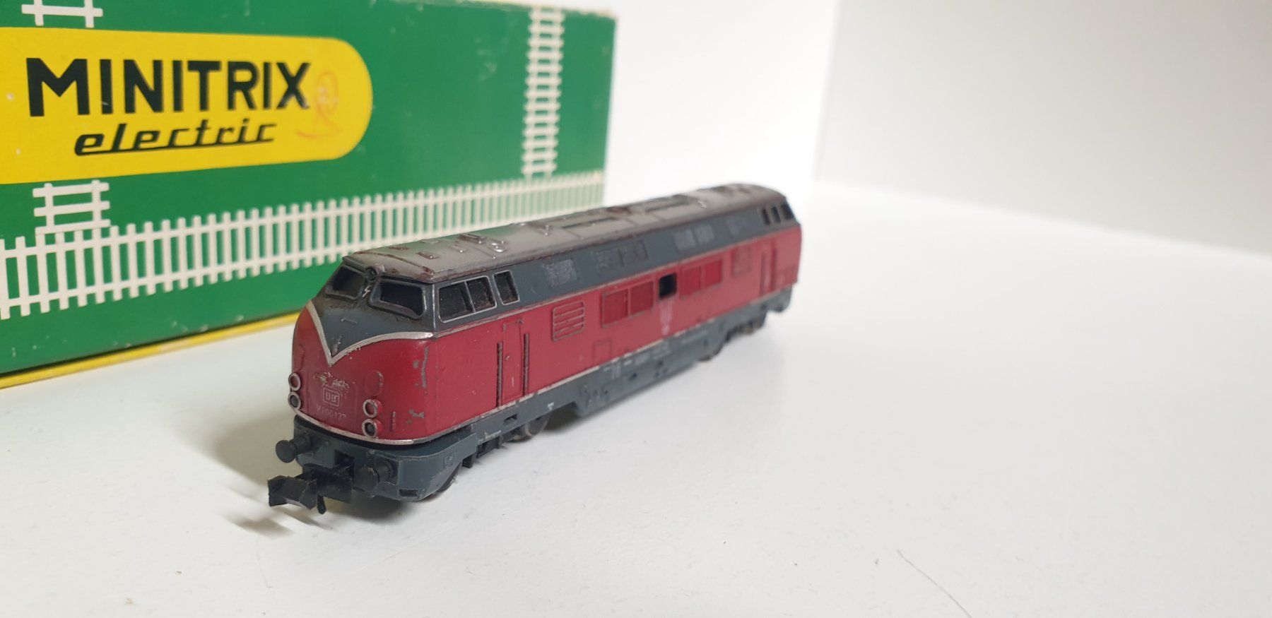 Trix Modellini di ferrovie: Minitrix DB Diesellok   V200 Spur N 2960 – Usato da Geroldswil venduto da TopTrain54 7