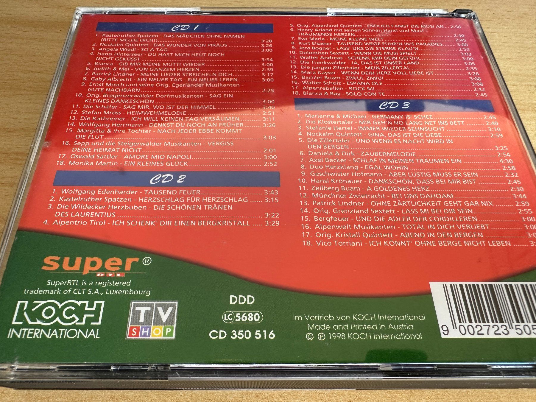 CD: Peter & Gerda Steiner - Sonntagskonzert bei Steiners - 3 CD – Usato da Rikon im Tösstal venduto da Alpenmutz 1
