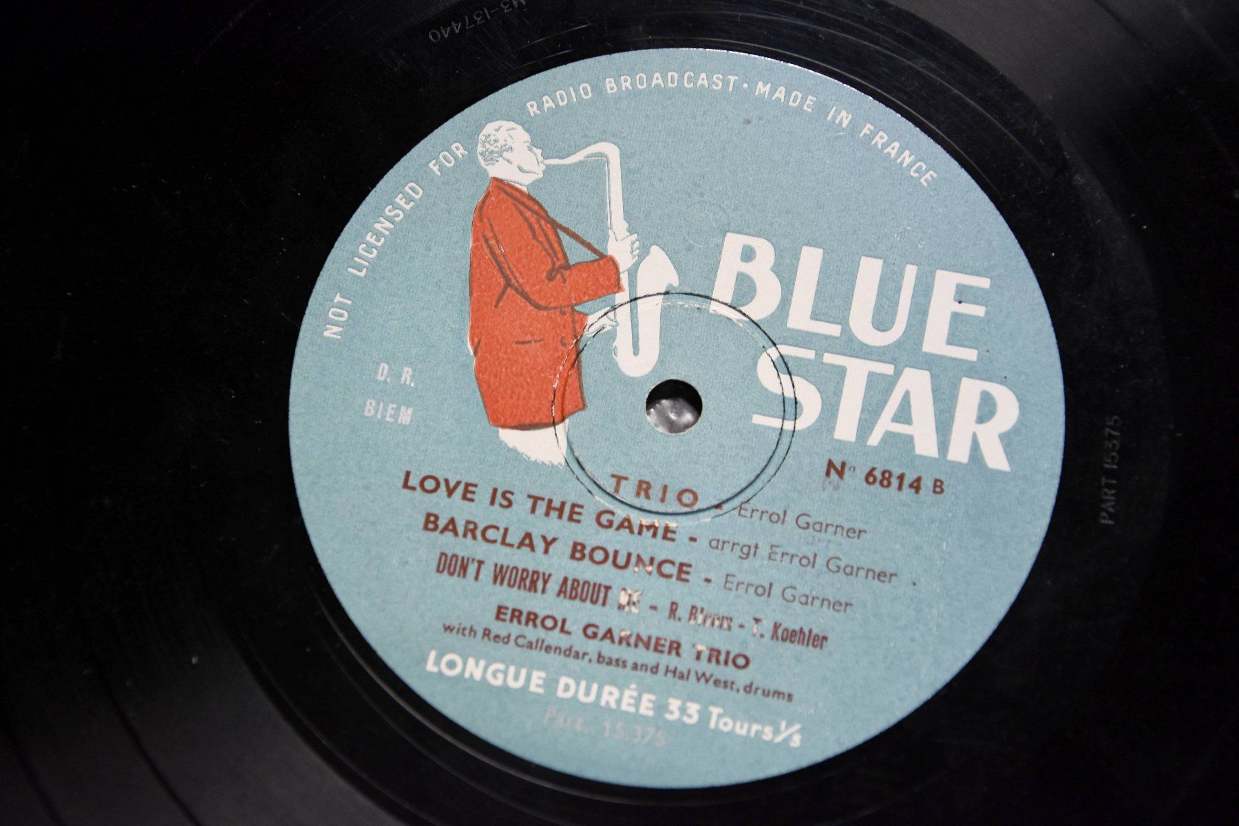 Dischi in vinile: Erroll Garner Trio - Erroll Garner and his Rhythm – Usato da Belmont-sur-Yverdon venduto da ag97 2