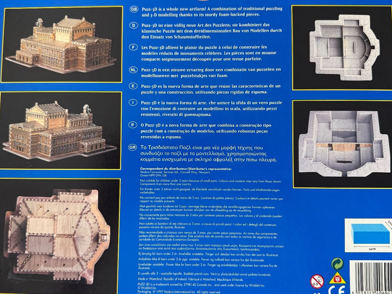 Puzzle: 3D Puzzle von MB Semper Oper – Nuovo e nell'imballaggio originale da Rüti ZH venduto da Meke 2