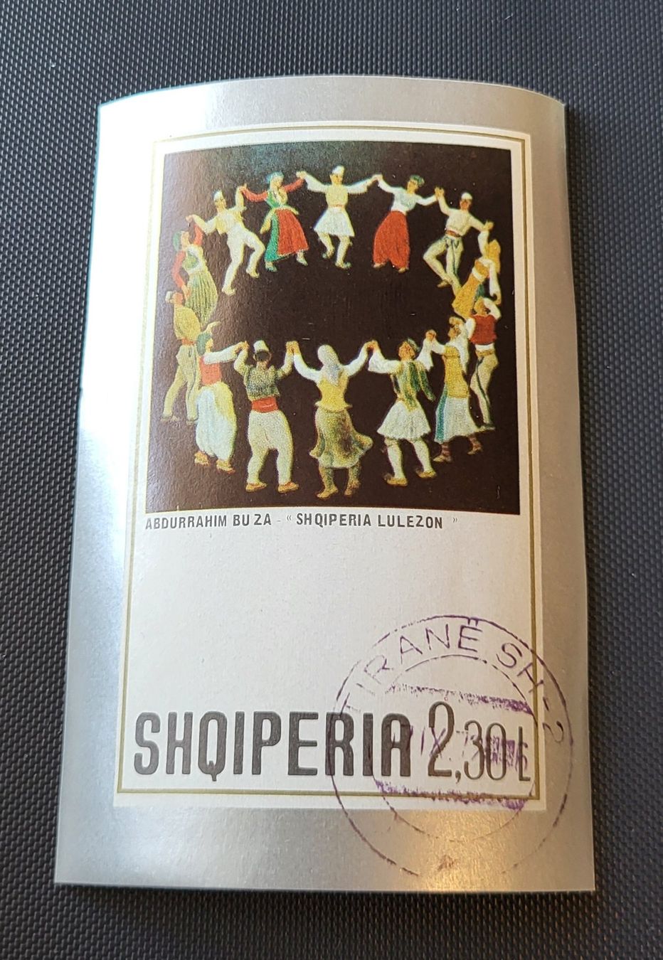 Alle Briefmarken: Albanien 1972 Volkstanz – Gebraucht aus St Gallen von Stampsalshobby