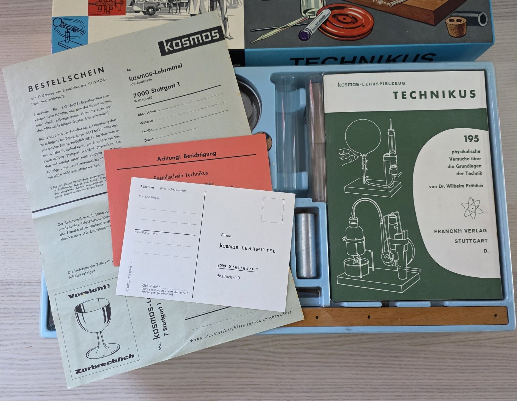Kit di costruzioni: Kosmos Technikus Baukasten Experiment Dampfmaschine – Nuovo (secondo la descrizione) da Stein SG venduto da nxr_vzv9 6