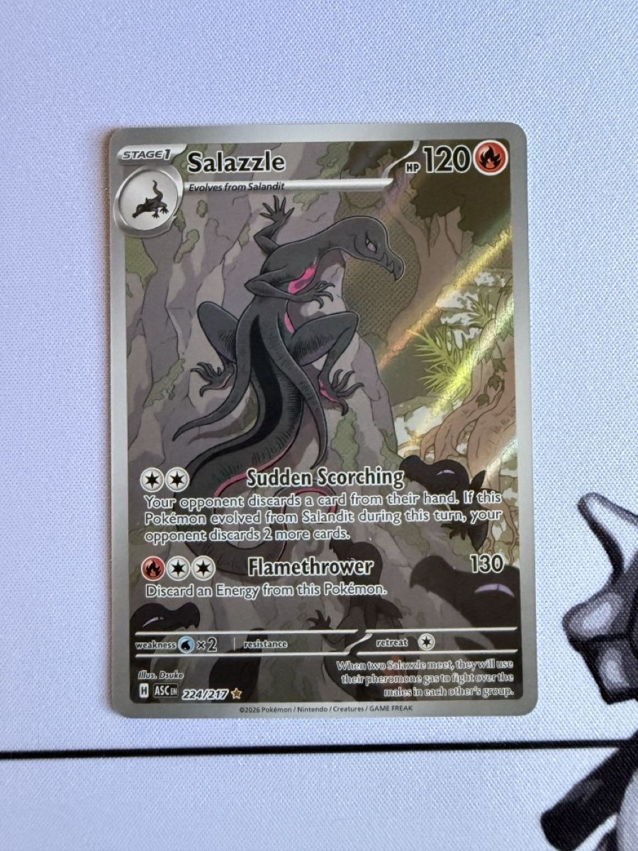 Pokémon Cartes à collectionner: Pokémon Salazzle 224/217 – Neuf (Voir description) à Elsau par mintgreen1