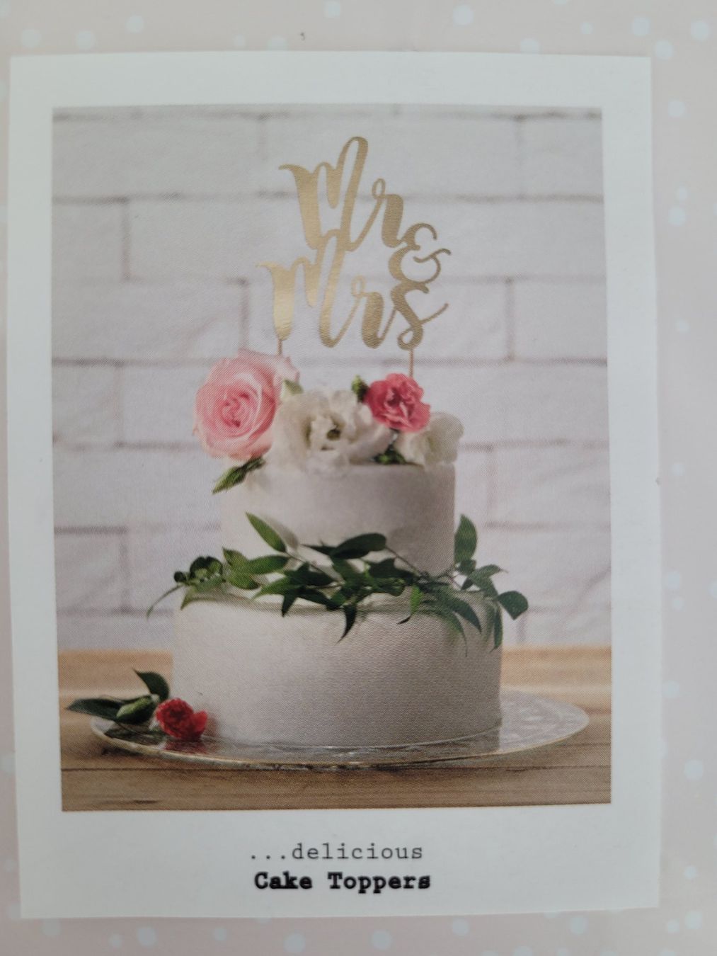 Tutte le decorazioni: Cake Topper, «Mr & Mrs» – Nuovo e nell'imballaggio originale da Zürich venduto da sch_8tvj 1