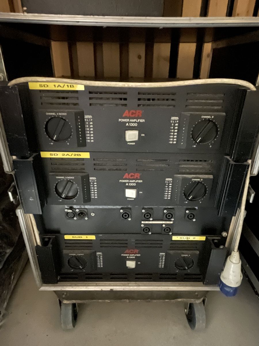 ACR Amplificatori: Rack amplificateur ACR A1300 – Usato da Orbe venduto da i.sestito