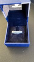 Bague Swarovski pierres bleues