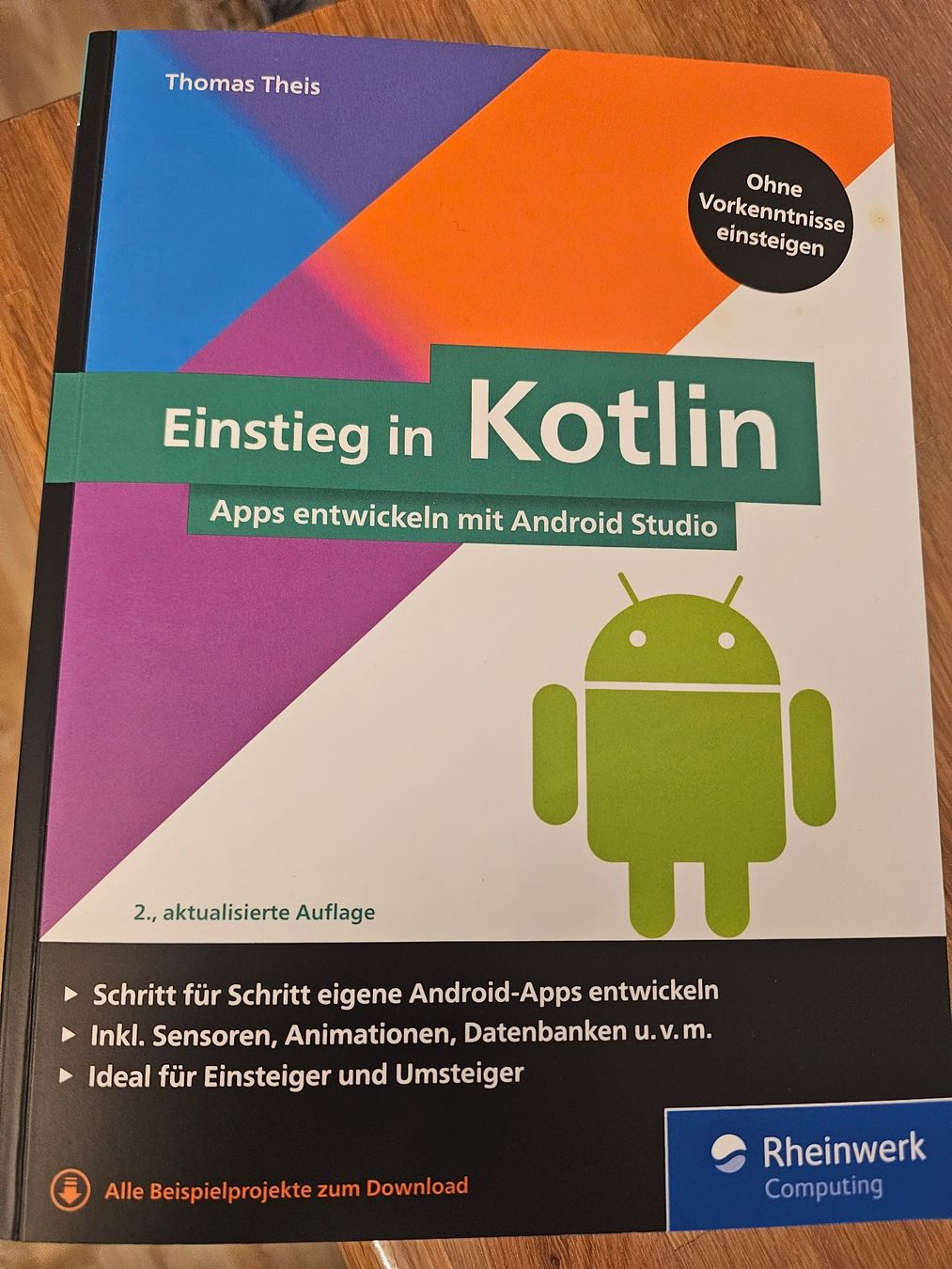 Libri: Buch Einstieg in Kotlin Apps entwickeln mit Android Studio – Usato da Altdorf UR venduto da Xaeon