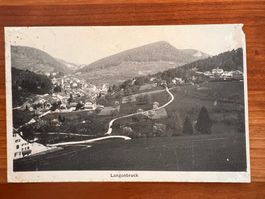 Postkarte  Langenbruck Dorf 1904    (P581)