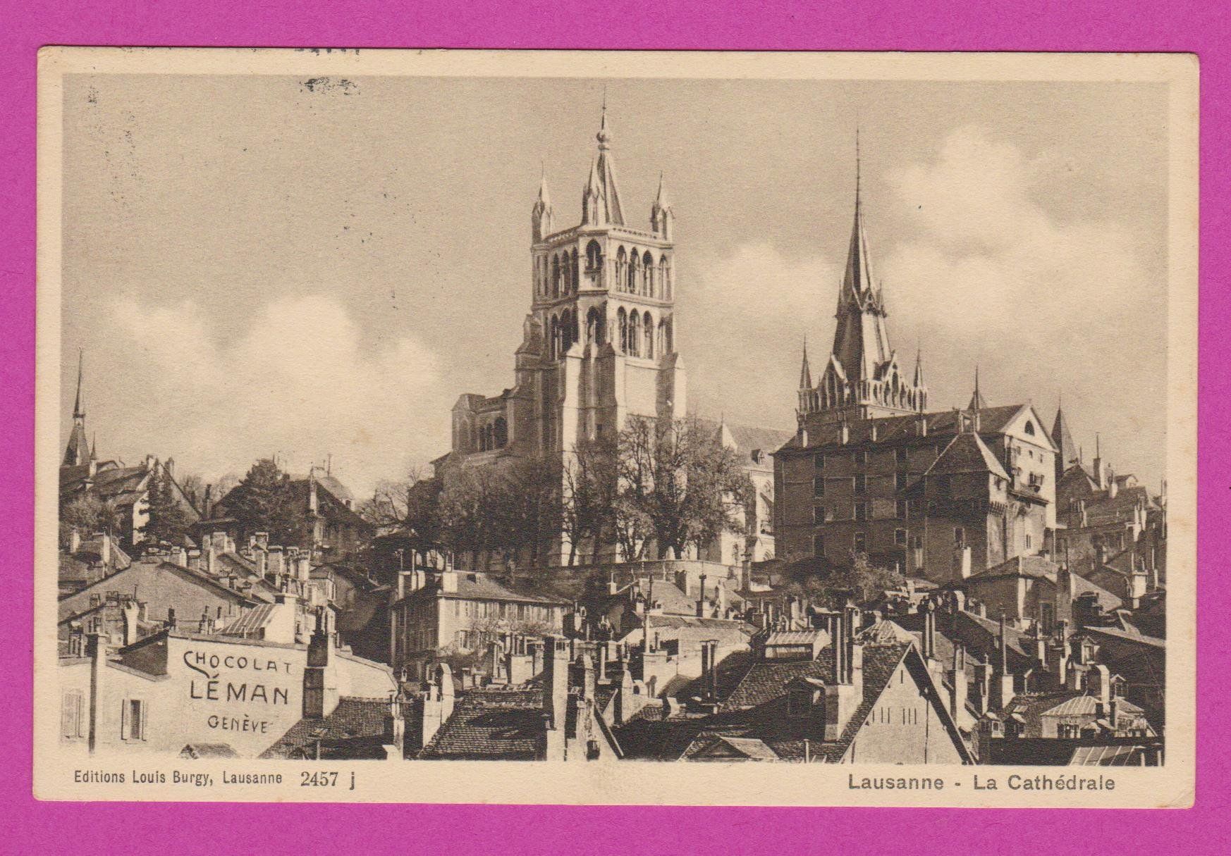 Cartoline postali: Lausanne   :   alte Ansichtskarte 1911 – Usato da Vitznau venduto da Ropaku