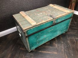 Antike Werkzeugkiste, Truhe, Schatzkiste