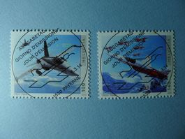 2014 Sondermarke Luftwaffe Ersttag Vollstempel 1493-1494
