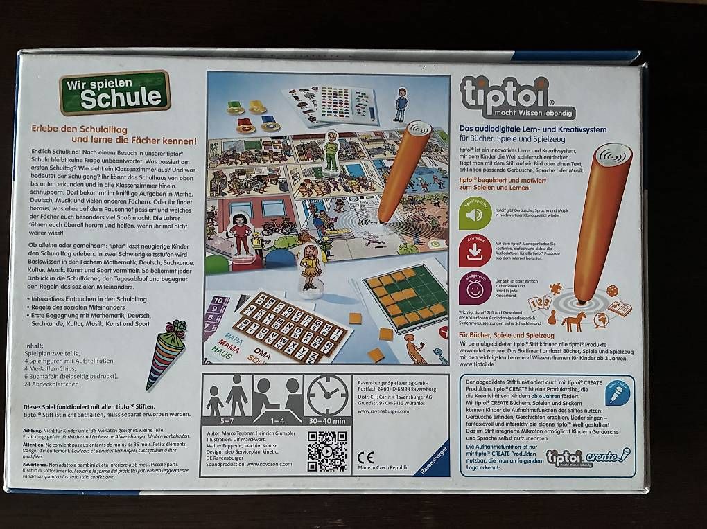 Giochi: Tiptoi. Wir spielen Schule – Usato da Zürich venduto da uts_789v 1