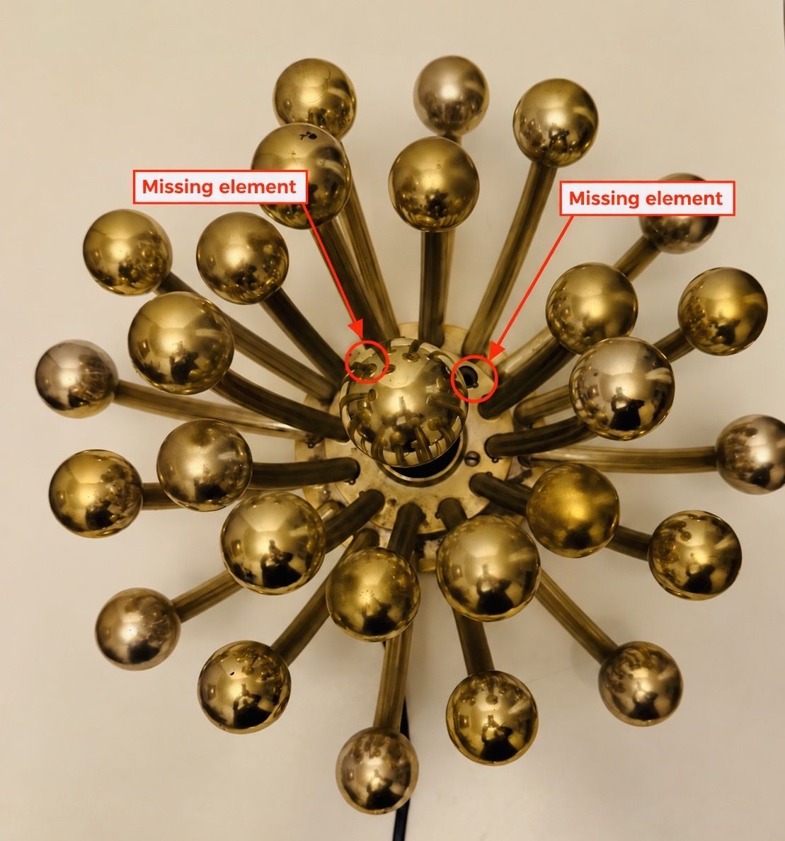 Valenti Pistillino Lamp – Studio Tetrarch, Italy, Ø 28 cm (D'occasion ...