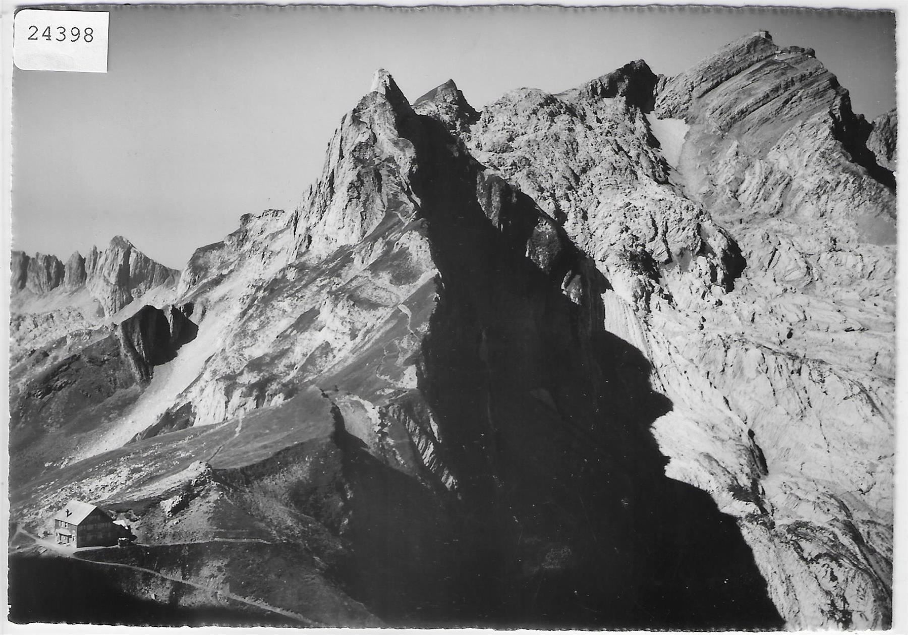 Cartoline postali: Flugaufnahme Berggasthaus Rotsteinpass – Antico da Ettingen venduto da Kartenplanet