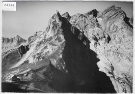 Flugaufnahme Berggasthaus Rotsteinpass