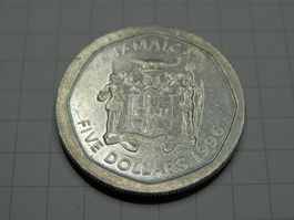 Jamaika 5 Dollar, 1996