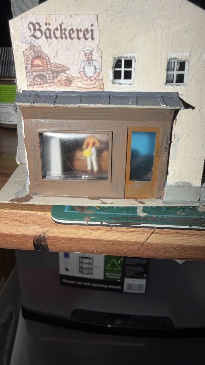 Modellini di ferrovie: Bäckerei Dorf H0 Eigenbau  – Usato da Basel venduto da lin_th2y 4