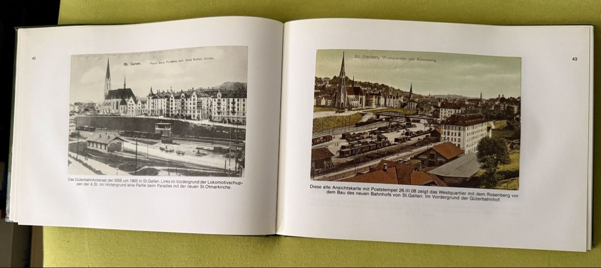 Libri: Alte Ansichtskarten Bodensee-Toggenburg-Bahn & Wattwil 57Ch – Usato da Libingen venduto da Wisli 1