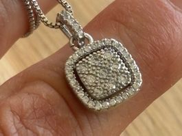 Luxus Elegante Kette  Farbe: Silber